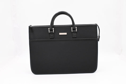Burberry Business Bag in Black Canvas
