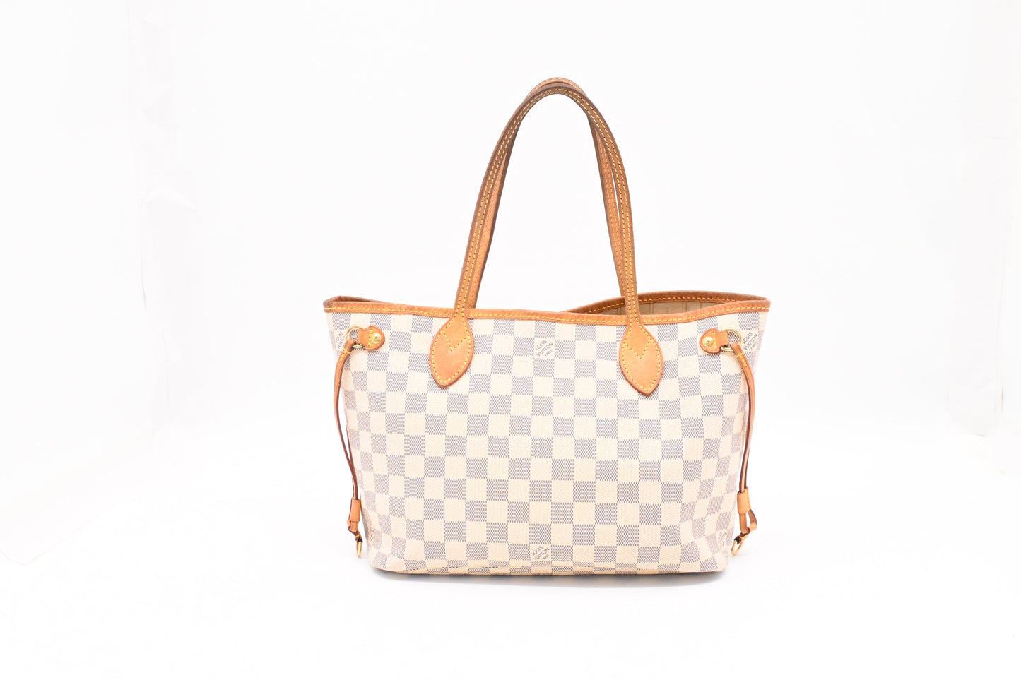 Louis Vuitton Neverfull PM in Damier Azur Canvas