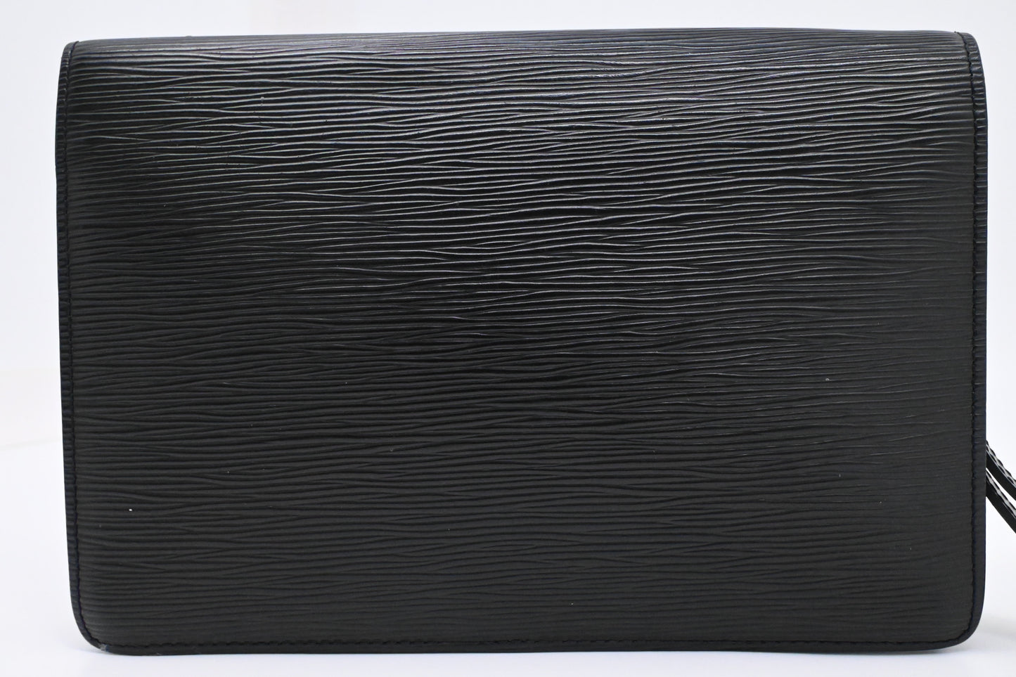 Louis Vuitton Sellier Dragonne in Black Epi Leather