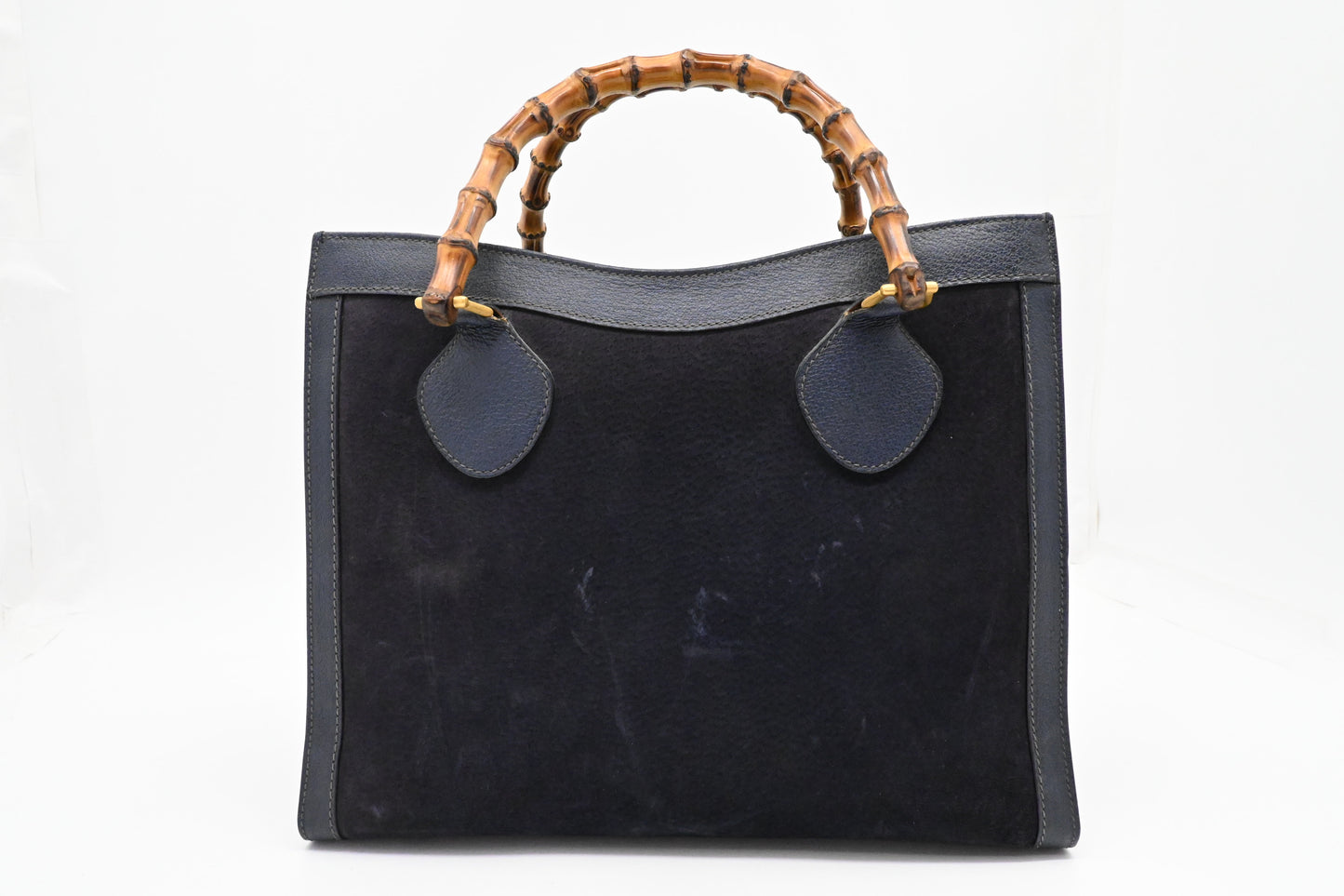 Gucci Medium Diana in Dark Blue Suede