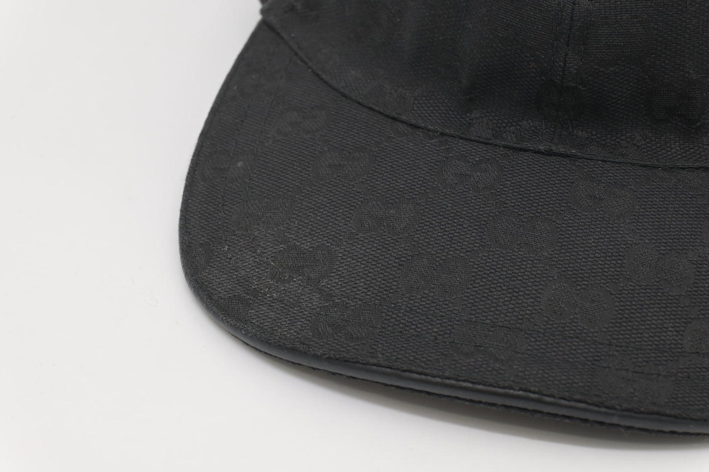 Gucci Cap in Black GG Canvas