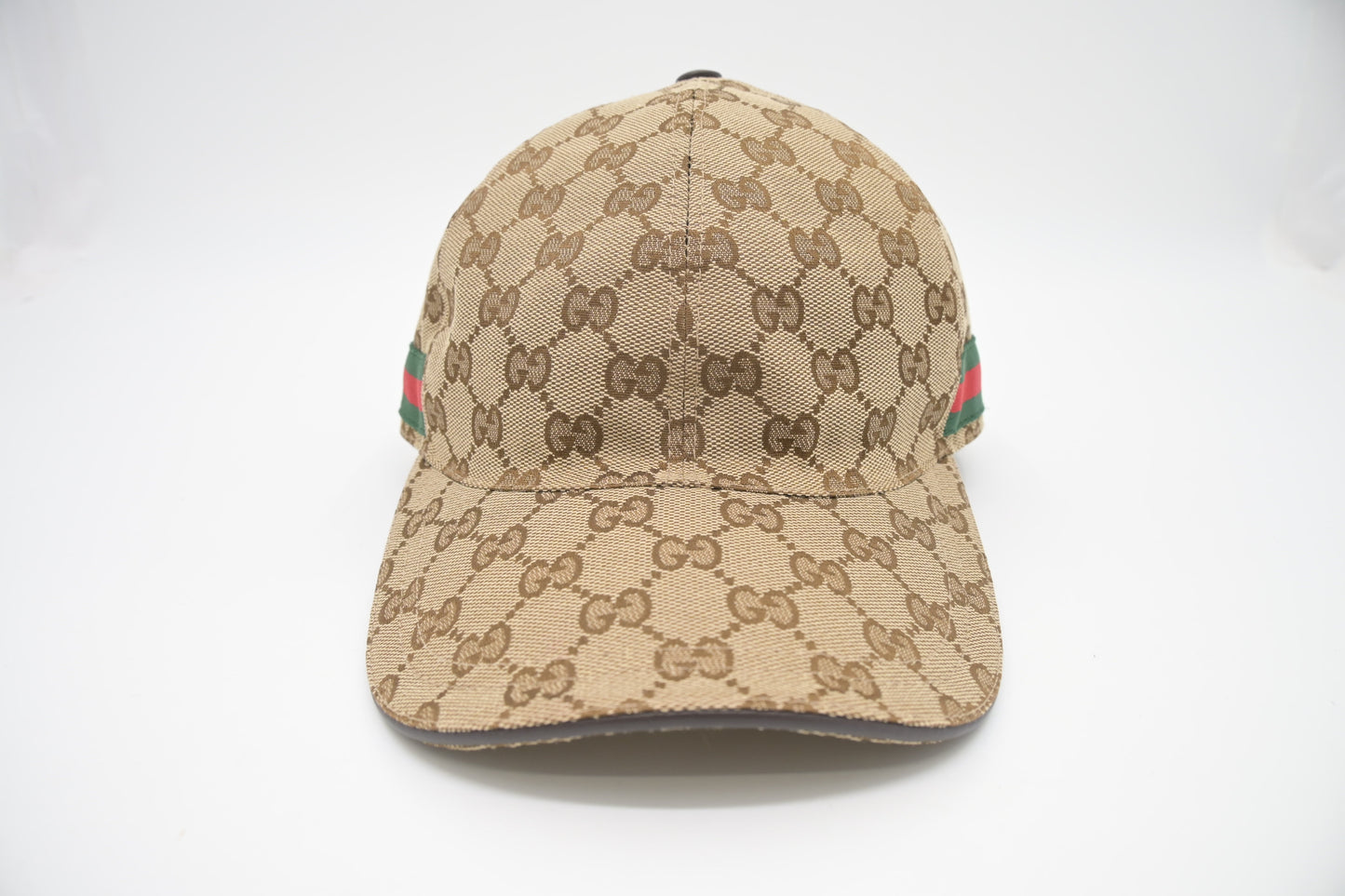 Gucci Cap in Beige GG Canvas