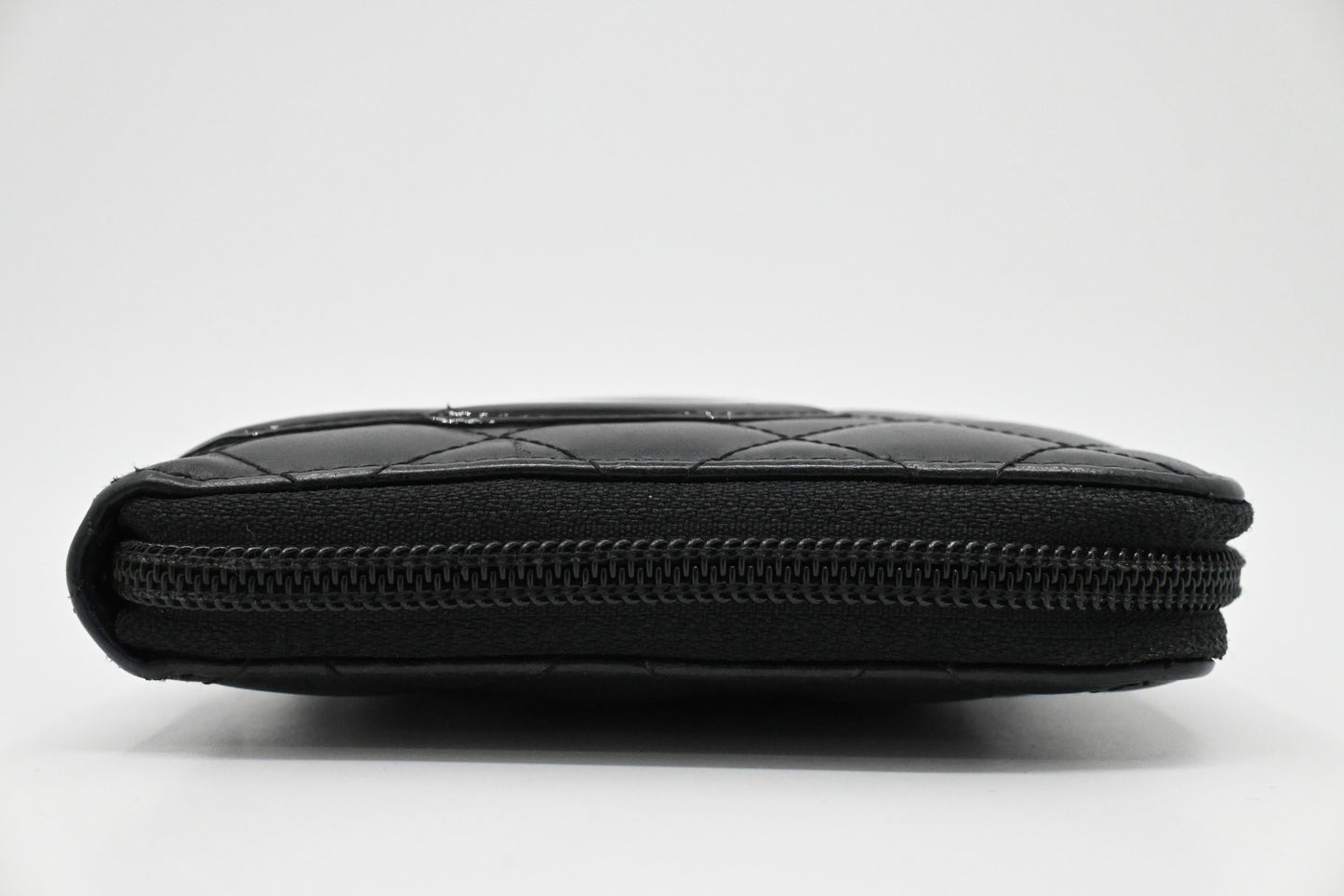 Chanel Cambon Organizer in Black Leather