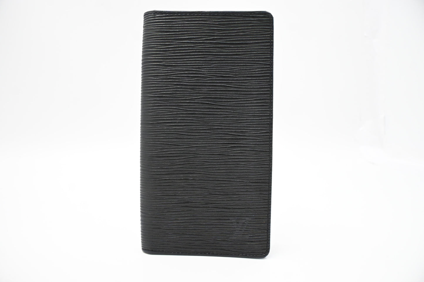 Louis Vuitton Long Bifold Wallet in Black Epi Leather