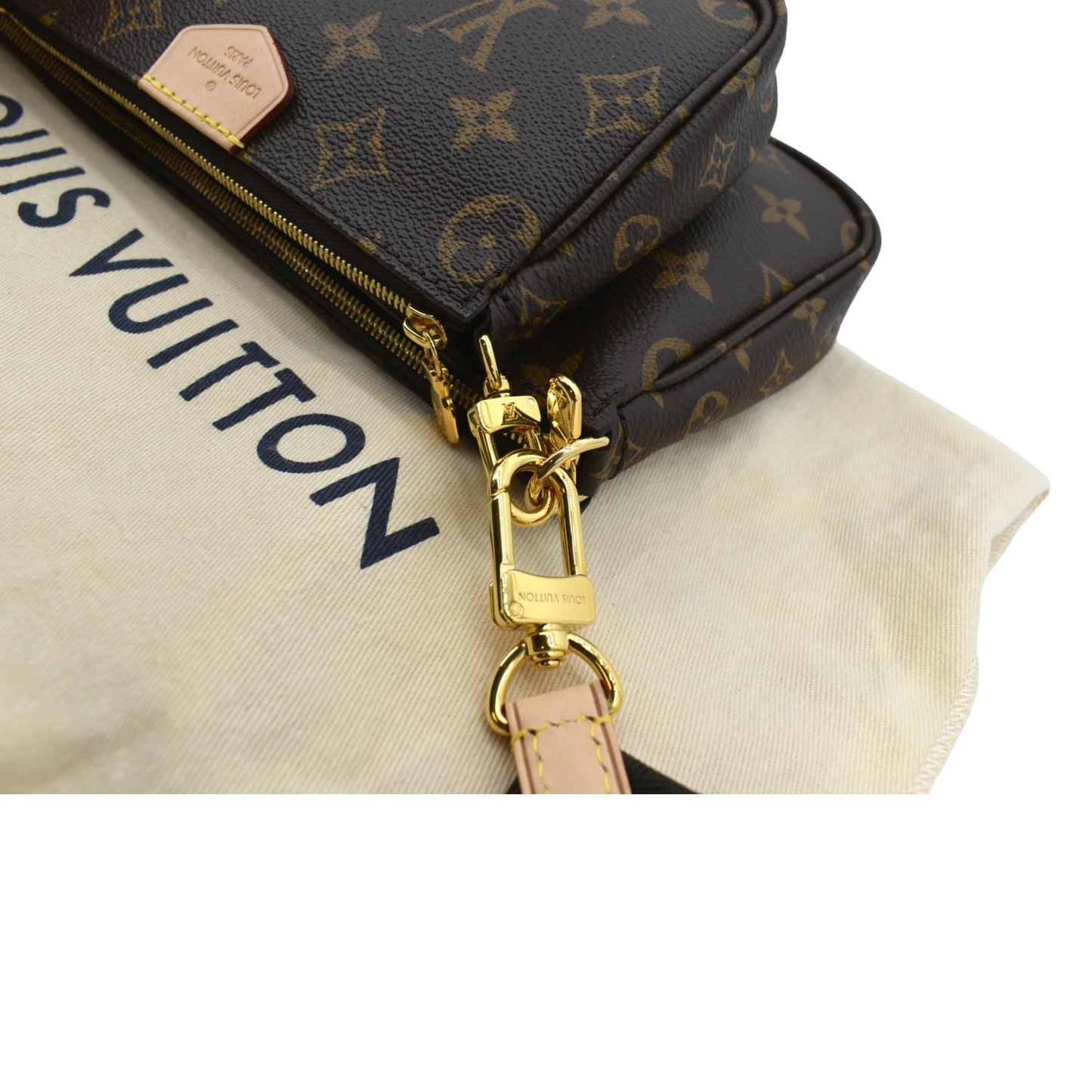 LOUIS VUITTON  Multi Pochette Accessoires Monogram Canvas Shoulder Bag