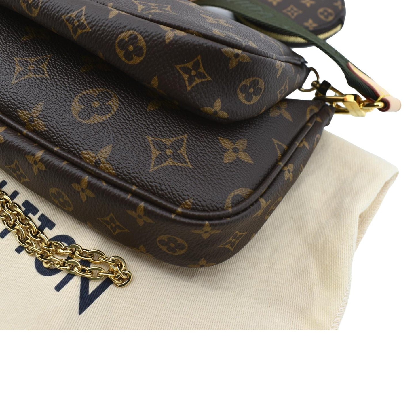 LOUIS VUITTON  Multi Pochette Accessoires Monogram Canvas Shoulder Bag