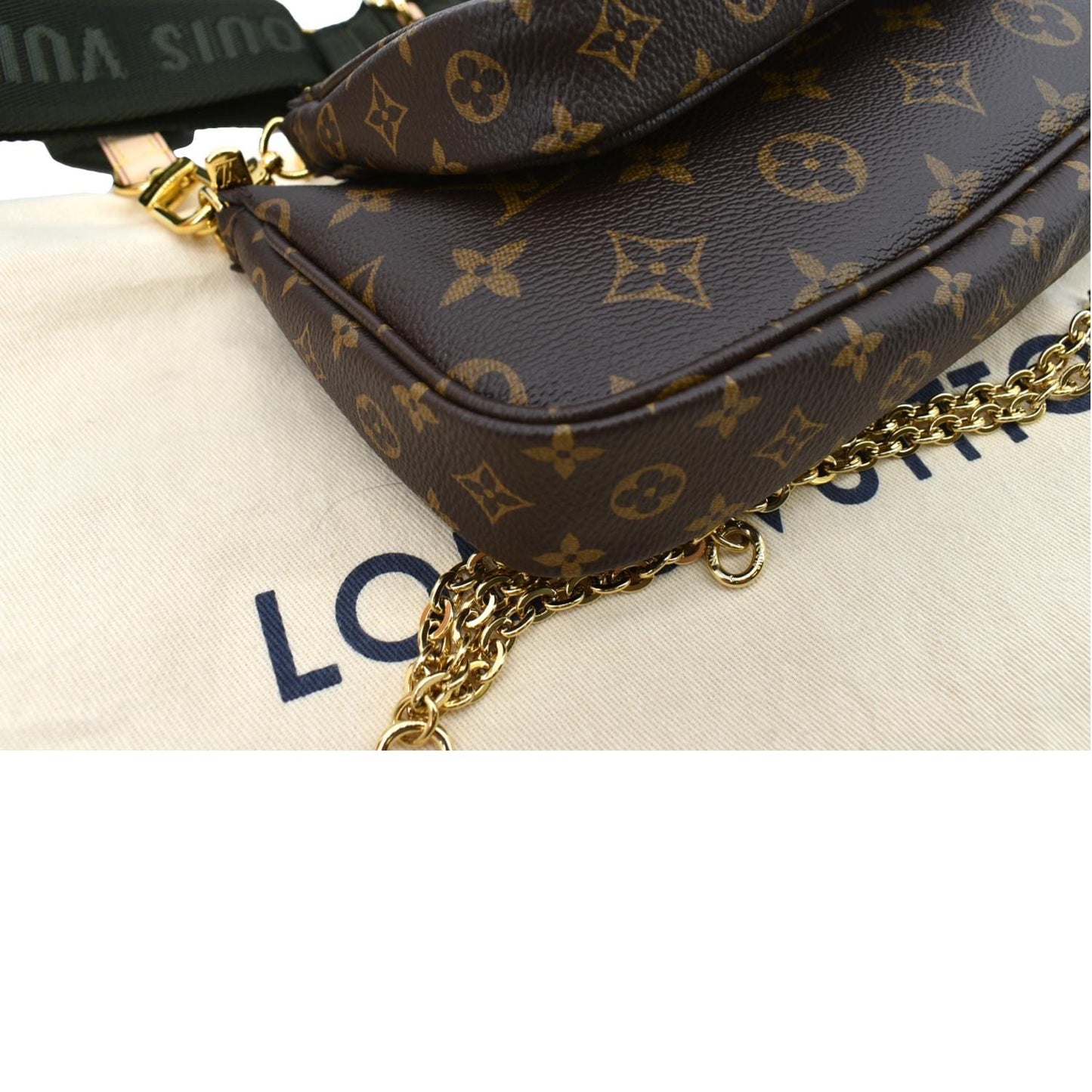 LOUIS VUITTON  Multi Pochette Accessoires Monogram Canvas Shoulder Bag