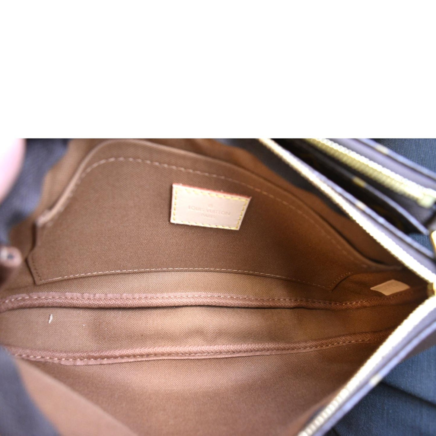 LOUIS VUITTON  Multi Pochette Accessoires Monogram Canvas Shoulder Bag