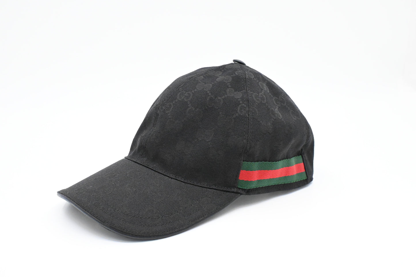 Gucci Cap in Black GG Canvas