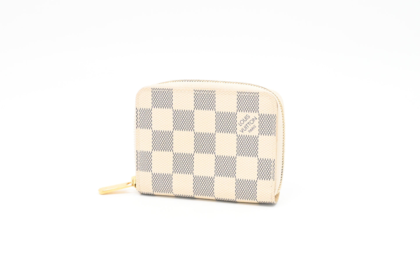 Louis Vuitton Compact Zippy Wallet in Damier Azur Canvas