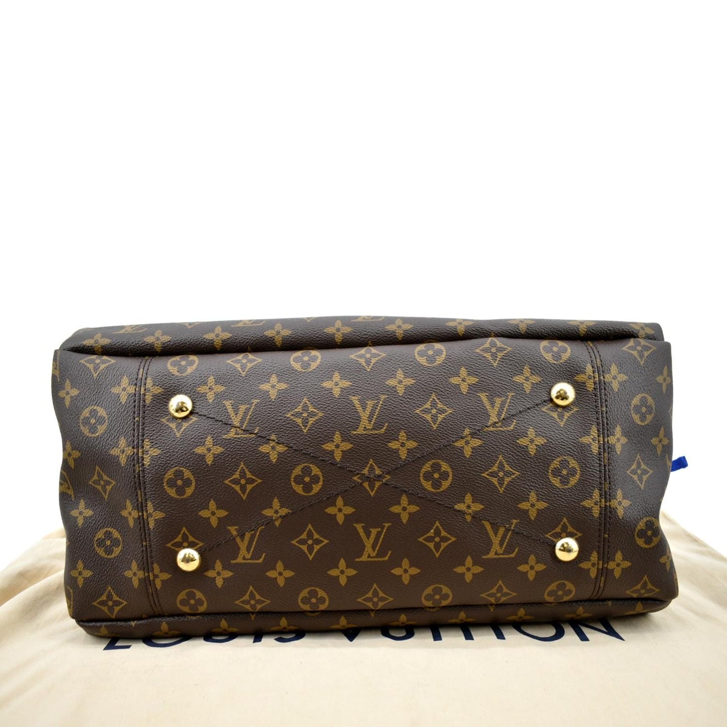 LOUIS VUITTON  Artsy MM Monogram Canvas Hobo Bag Brown