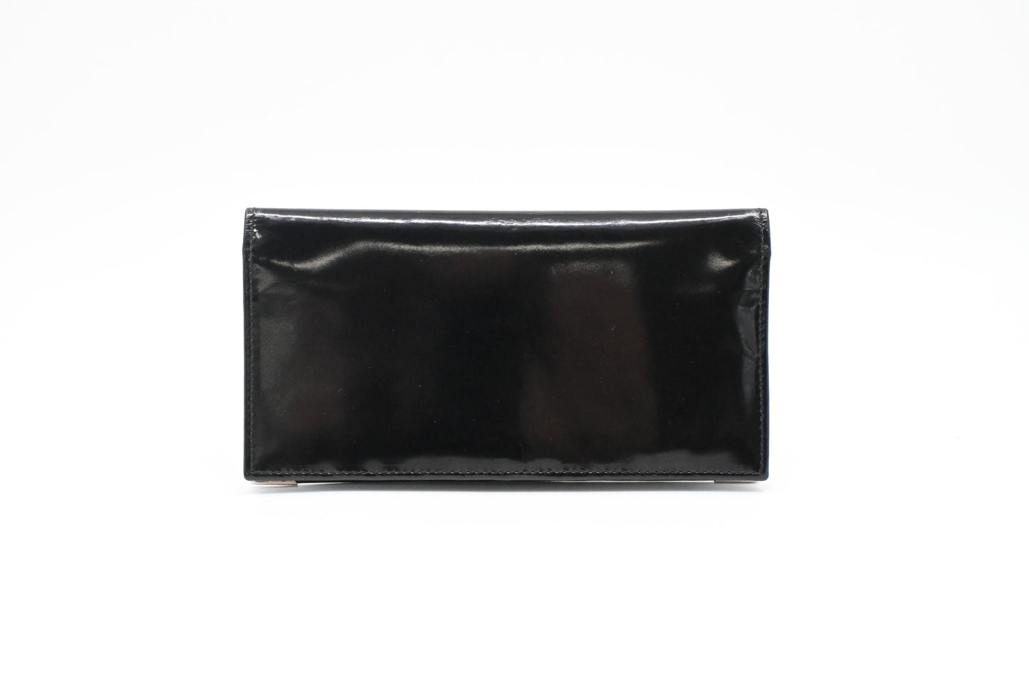 Gucci Bifold Wallet in Black Patent Leather