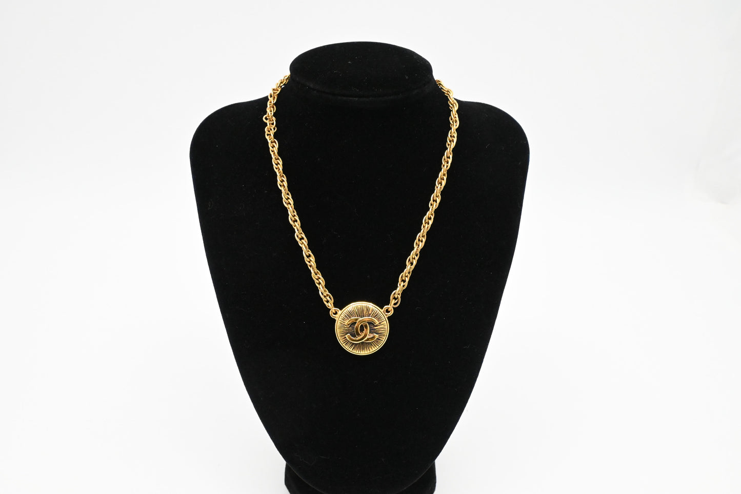 Chanel CC Medallion Necklace