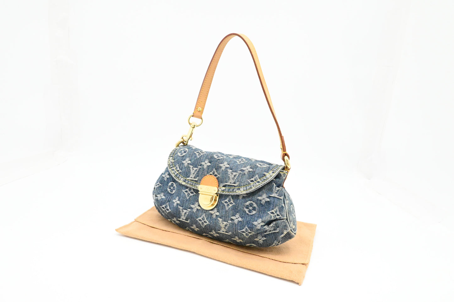Louis Vuitton Mini Pleaty in Monogram Denim