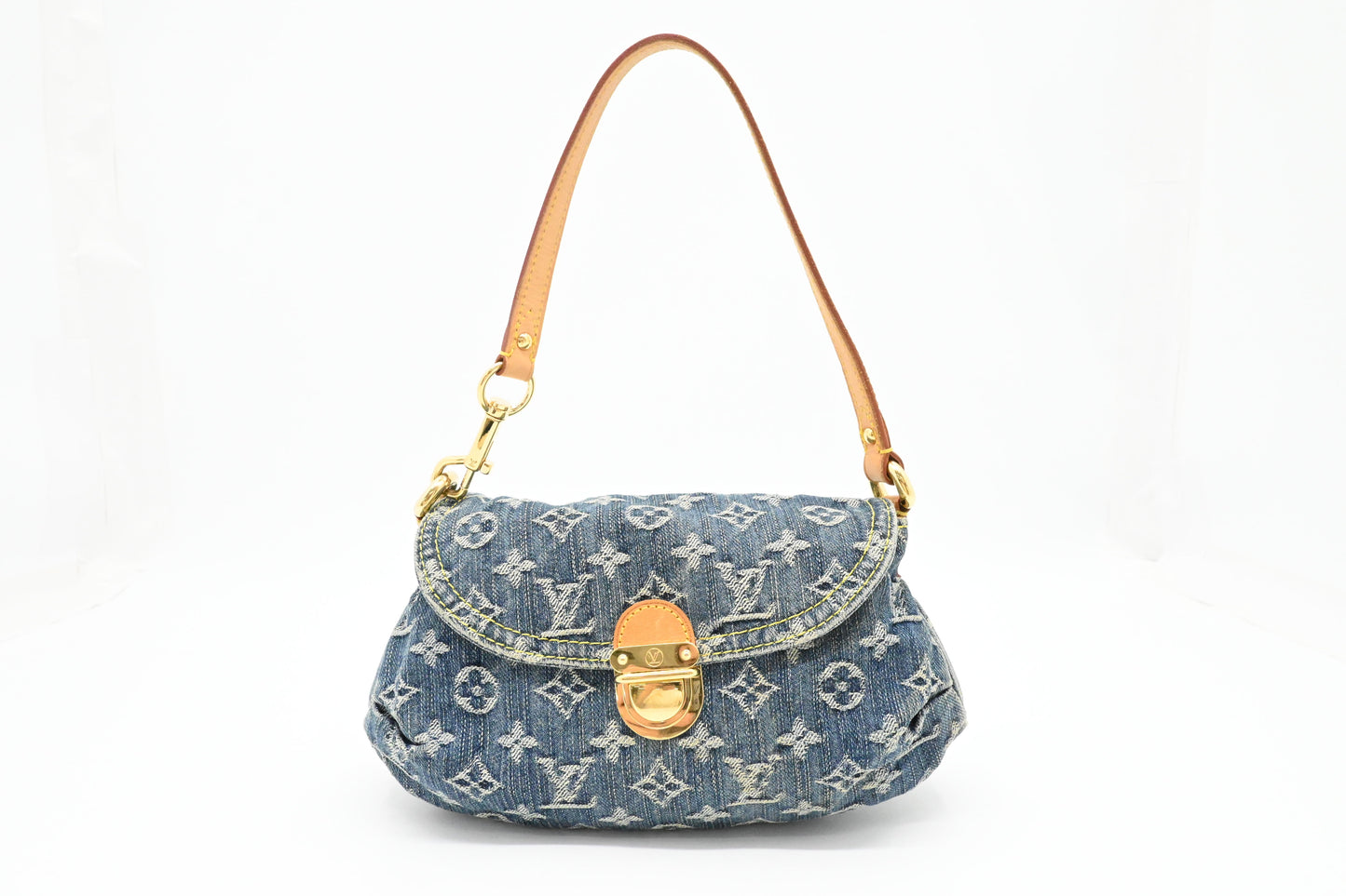 Louis Vuitton Mini Pleaty in Monogram Denim