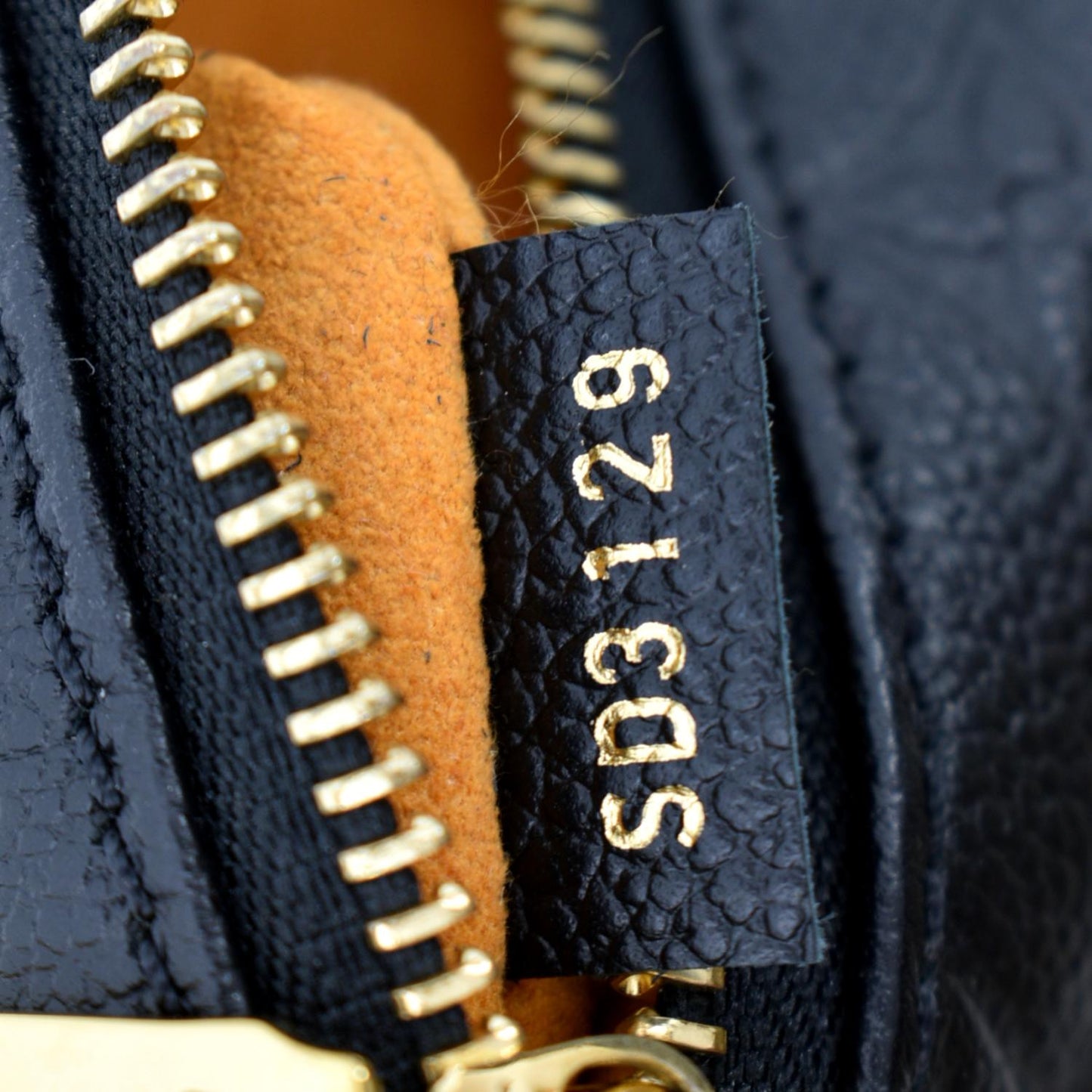LOUIS VUITTON Monogram Empreinte Bumbag Bag Black