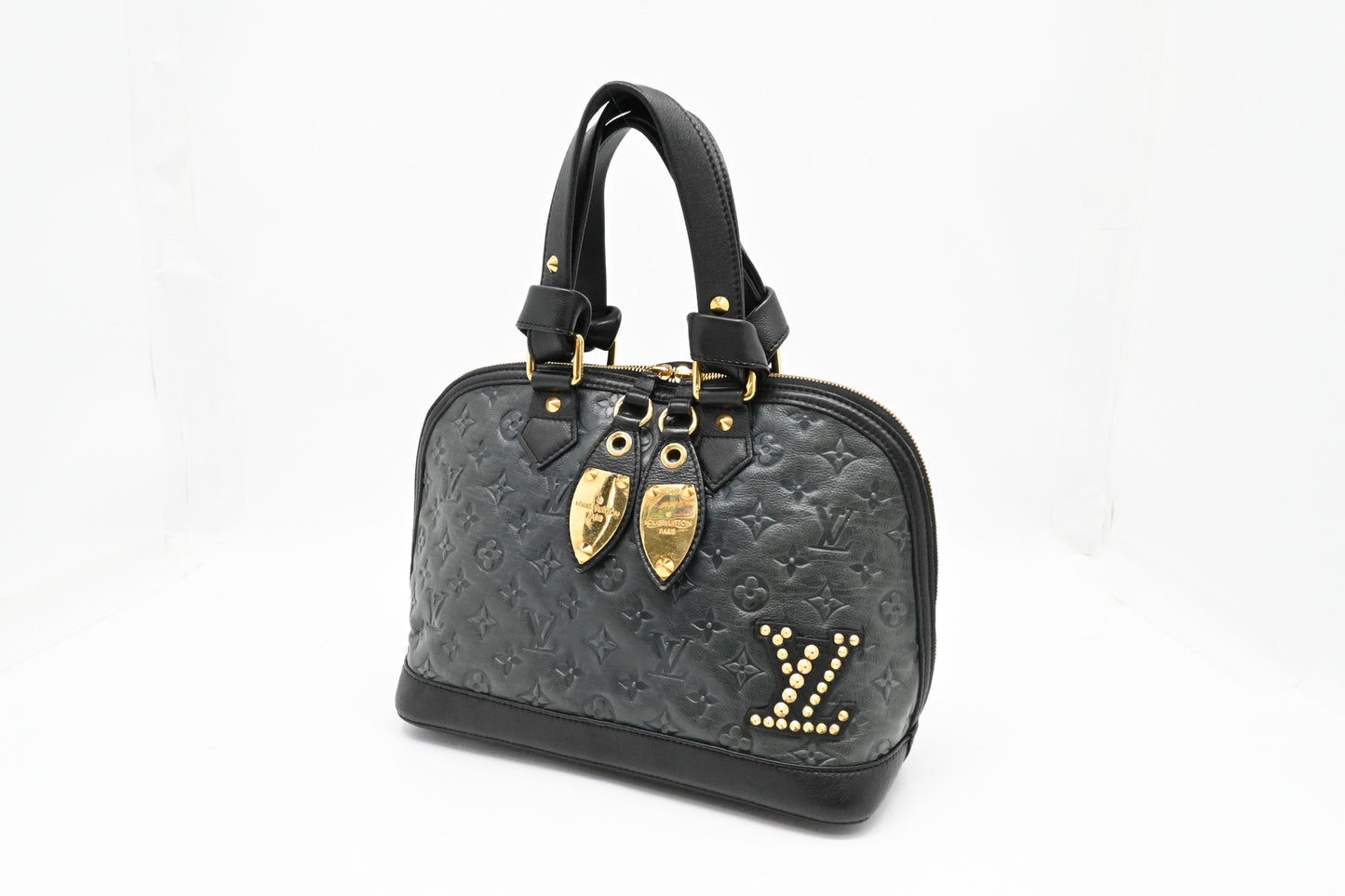 Louis Vuitton Double Jeu Neo Alma in Dark Green Empreinte Leather