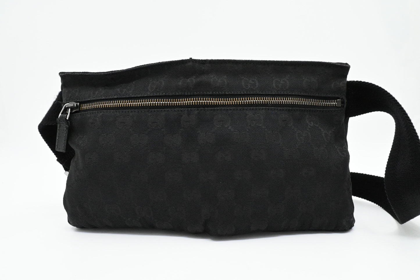 Gucci Bumbag in Black GG Canvas