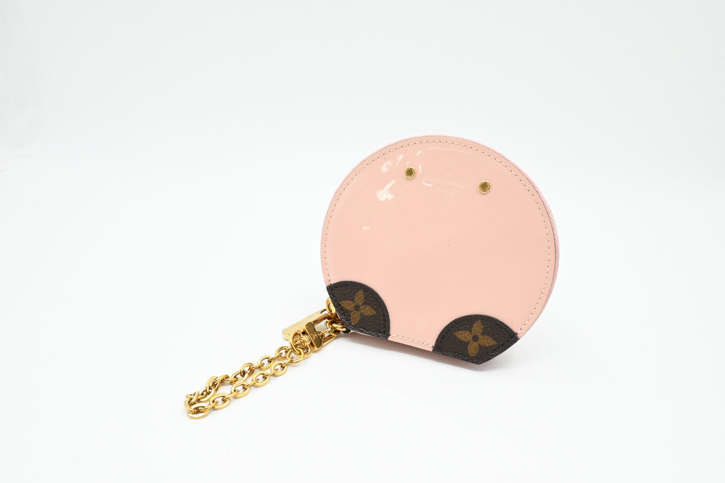 Louis Vuitton Micro BoÃ®te Chapeau in Pink Vernis Leather and Monogram Canvas