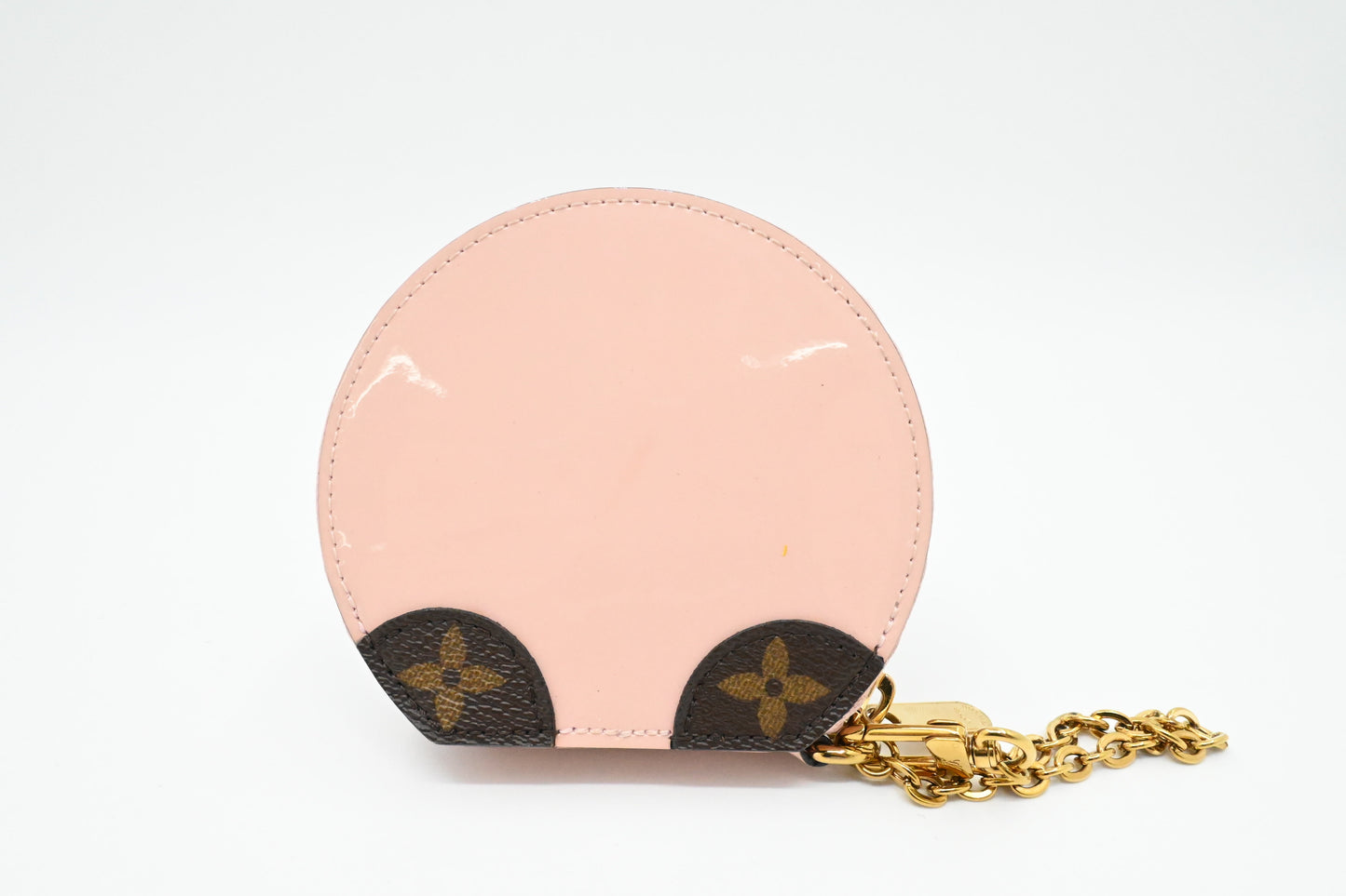 Louis Vuitton Micro BoÃ®te Chapeau in Pink Vernis Leather and Monogram Canvas