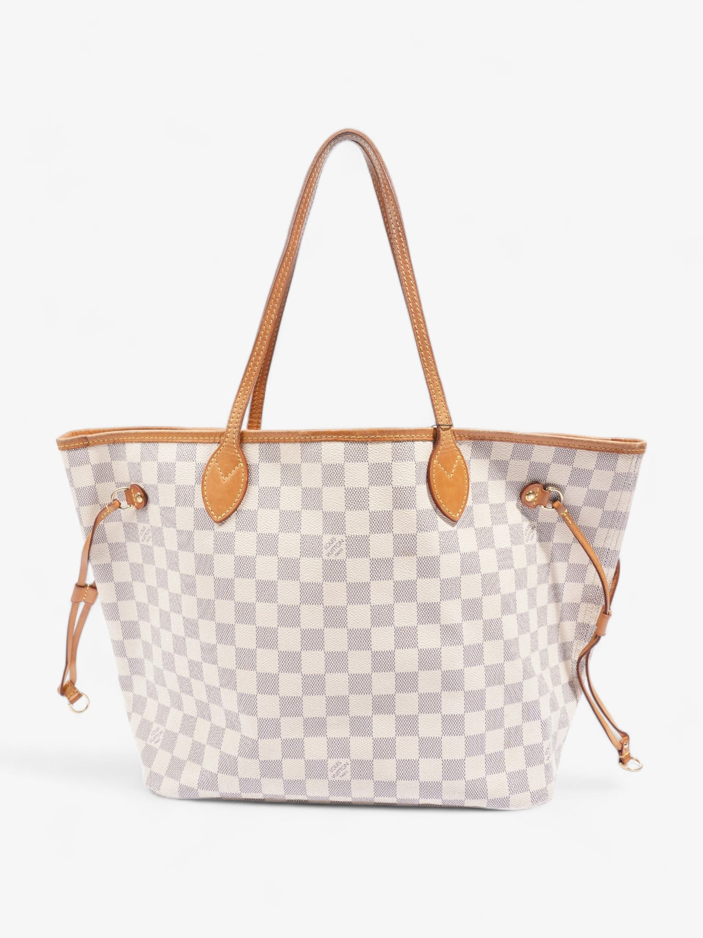 Louis Vuitton Neverfull MM Damier Azur Coated Canvas