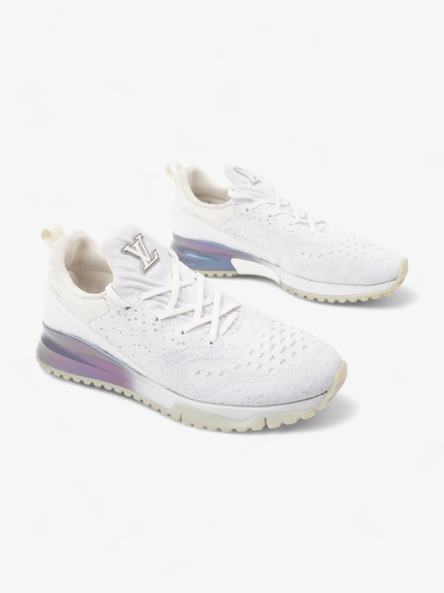 Louis Vuitton VNR Sneakers White Cotton EU 43.5 UK 9.5