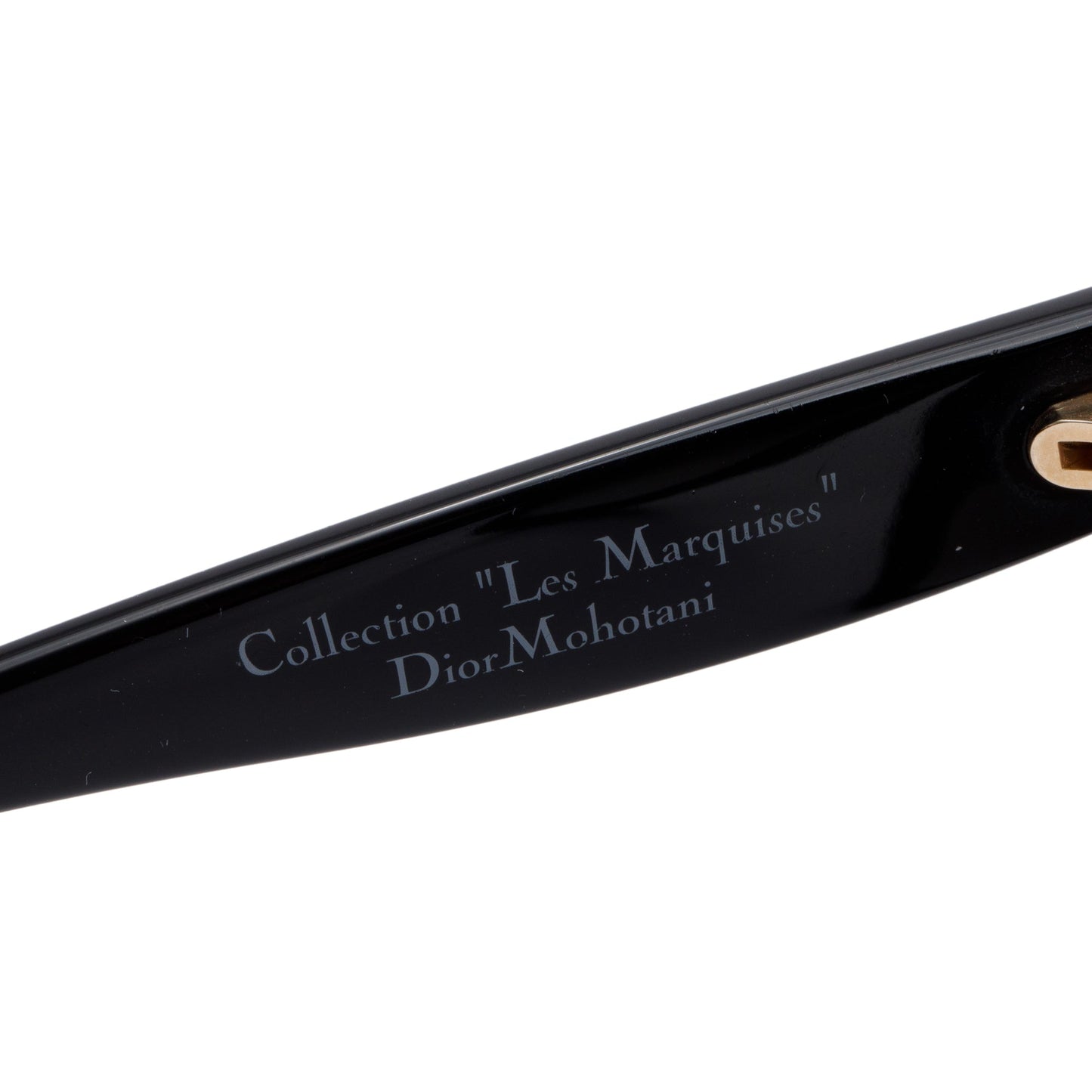 Dior Black Acetate DiorMohotani Cat Eye Sunglasses