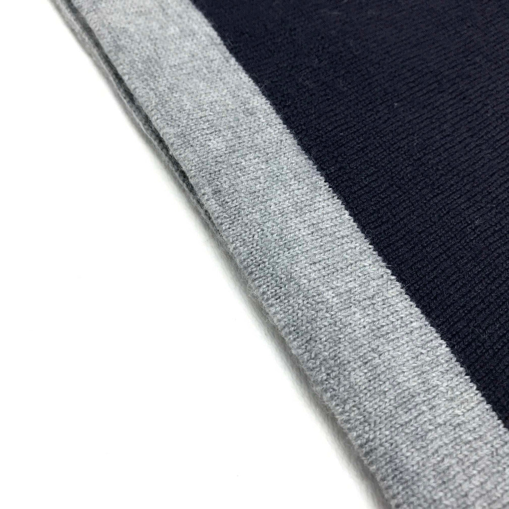 LOUIS VUITTON Scarf MP2236 wool Navy Esharp gravity mens
