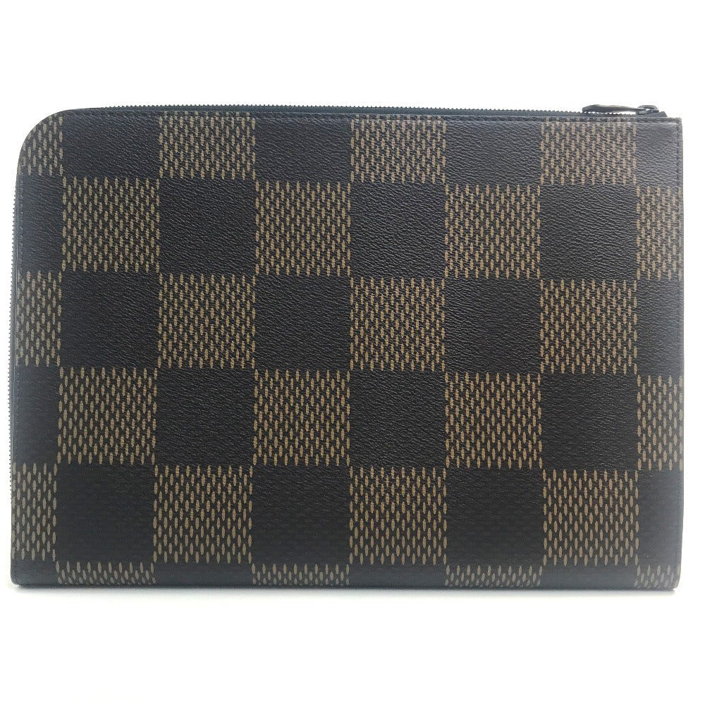 LOUIS VUITTON Clutch bag N60390 Damier canvas Brown Damier Giant Pochette Jules