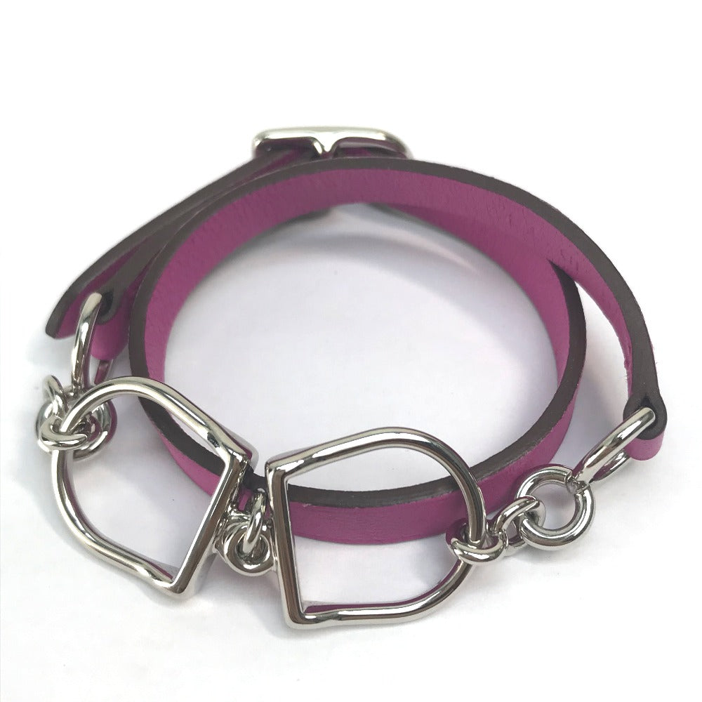 HERMES bracelet Vaux Swift purple Accessories Etrie de Bourtour Women T2