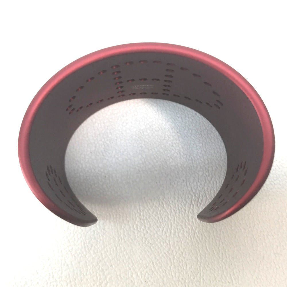 HERMES bracelet aluminum Rouge Sunset aluminum Women