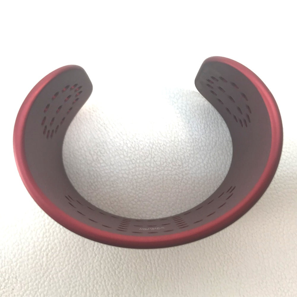 HERMES bracelet aluminum Rouge Sunset aluminum Women