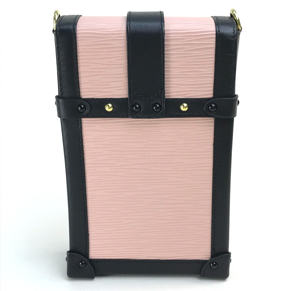 LOUIS VUITTON Shoulder Bag M67872 Epi Leather pink Epi Vertical Pochette Trunk Women