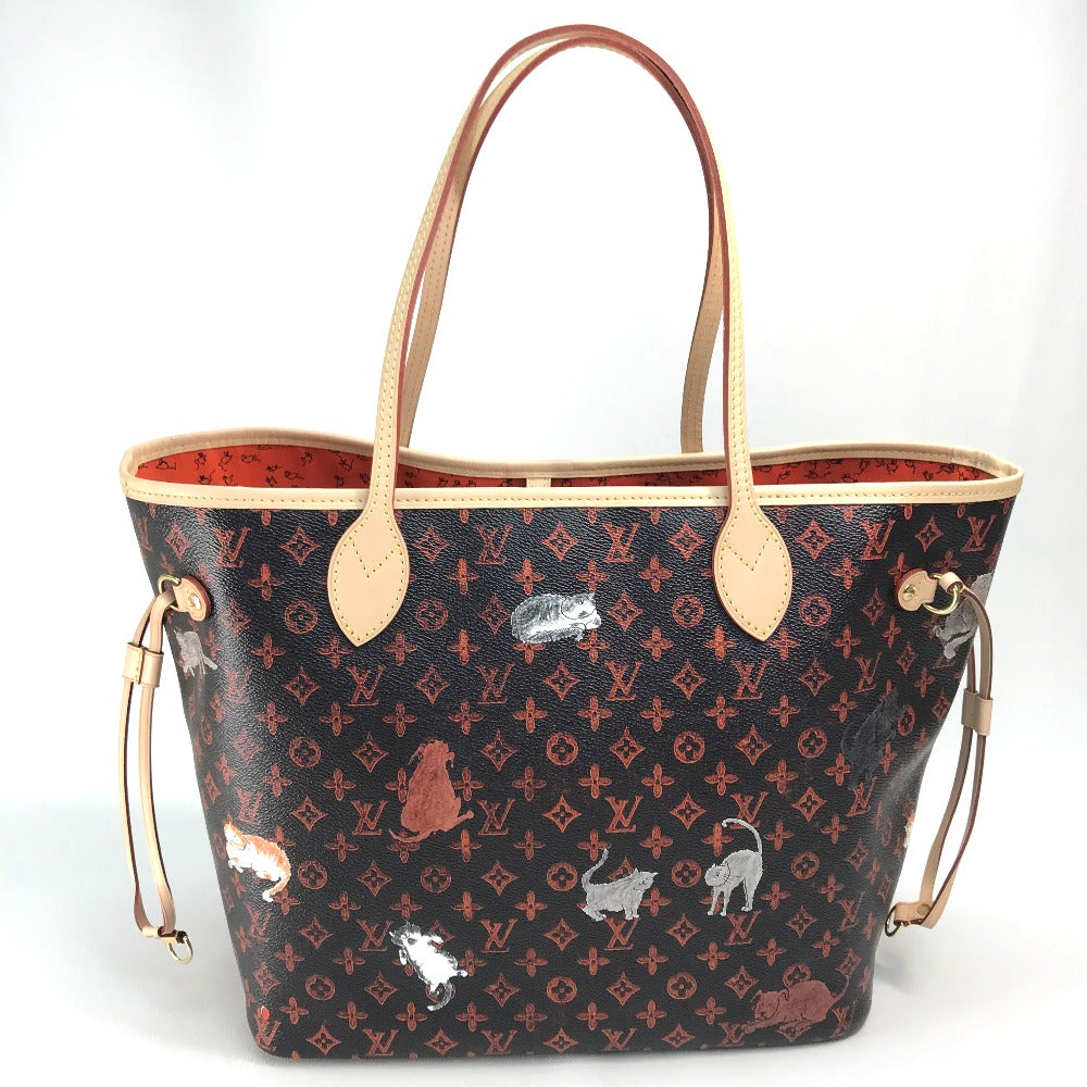 LOUIS VUITTON Tote Bag M44441 Monogram canvas Brown Transformed monogram Neverfull MM