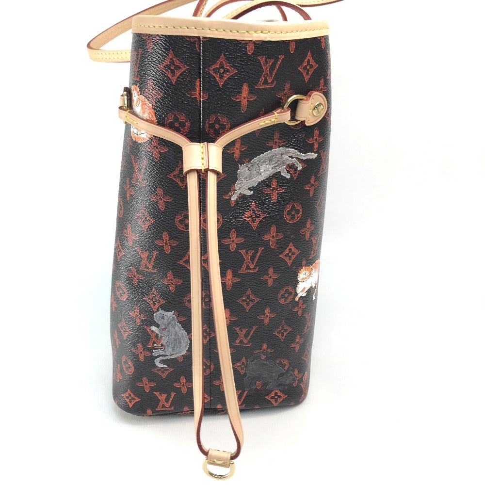 LOUIS VUITTON Tote Bag M44441 Monogram canvas Brown Transformed monogram Neverfull MM