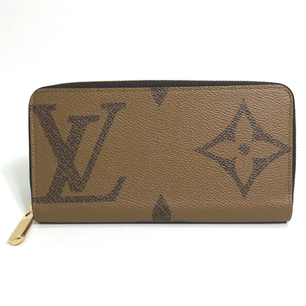 LOUIS VUITTON Long Wallet Purse M69353 Monogram giant canvas Brown Monogram Giant Zippy wallet Women