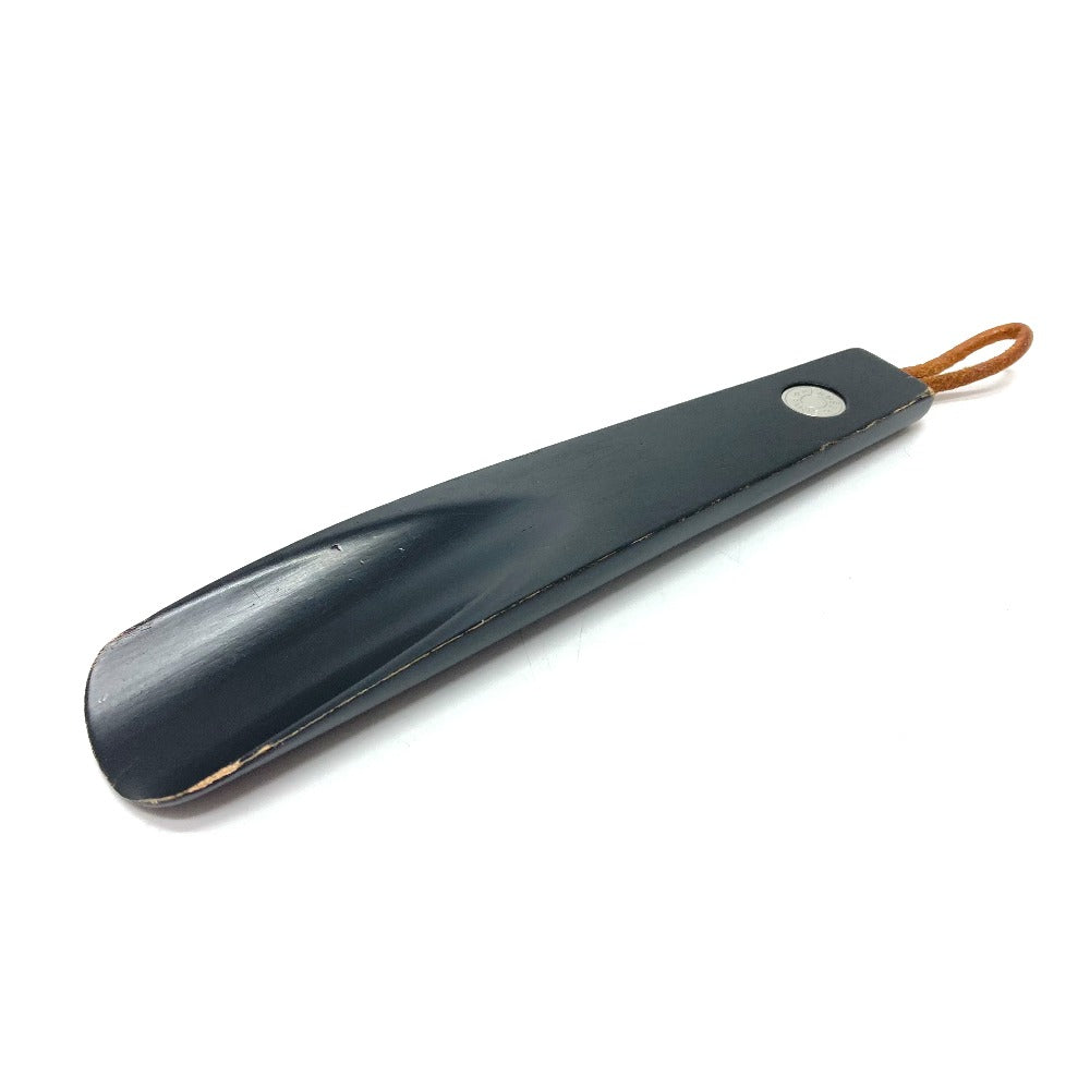 HERMES Shoehorn Wood black Serie Shoehorn mens
