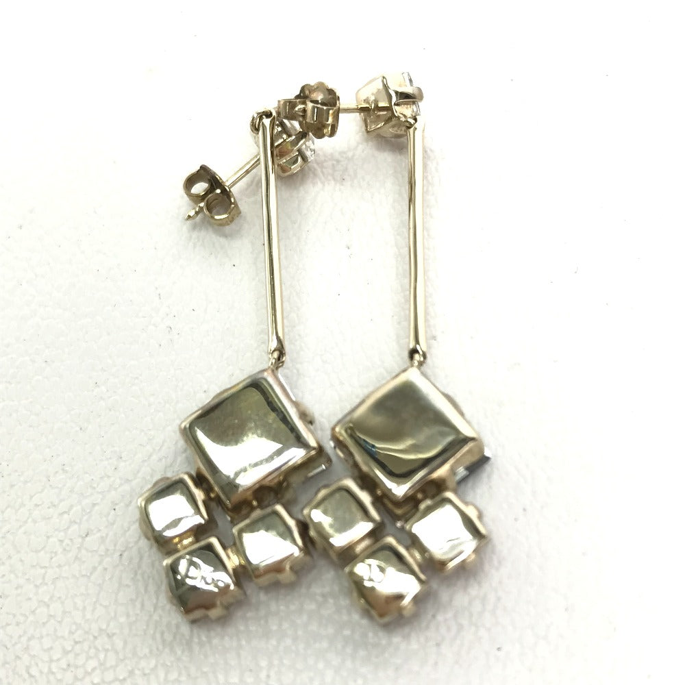 Dior Pierce metal Light blue / white logo bijou Women