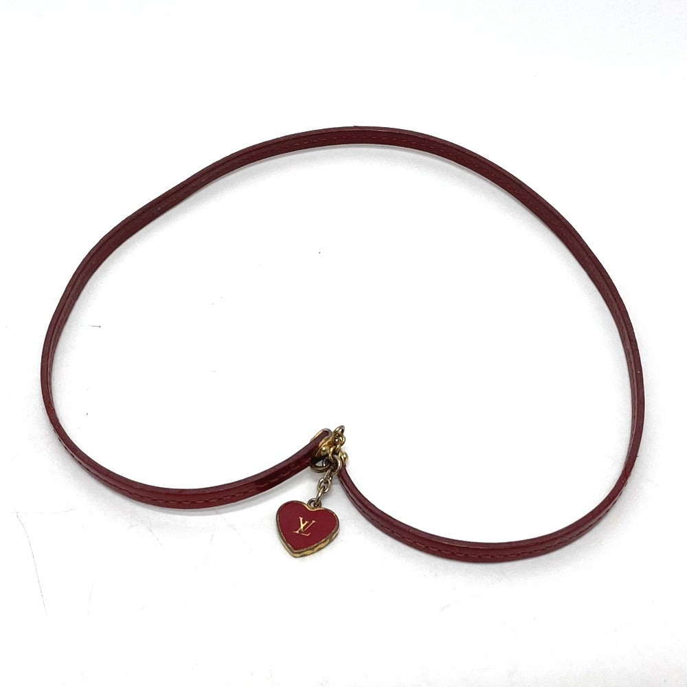 LOUIS VUITTON bracelet M6625F enamel Red type LV logo brasle commit Women
