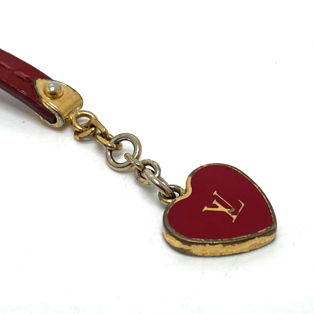 LOUIS VUITTON bracelet M6625F enamel Red type LV logo brasle commit Women