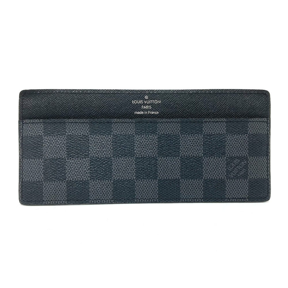 LOUIS VUITTON Card Case Damier Grafitto Canvas black Damier Grafitte mens