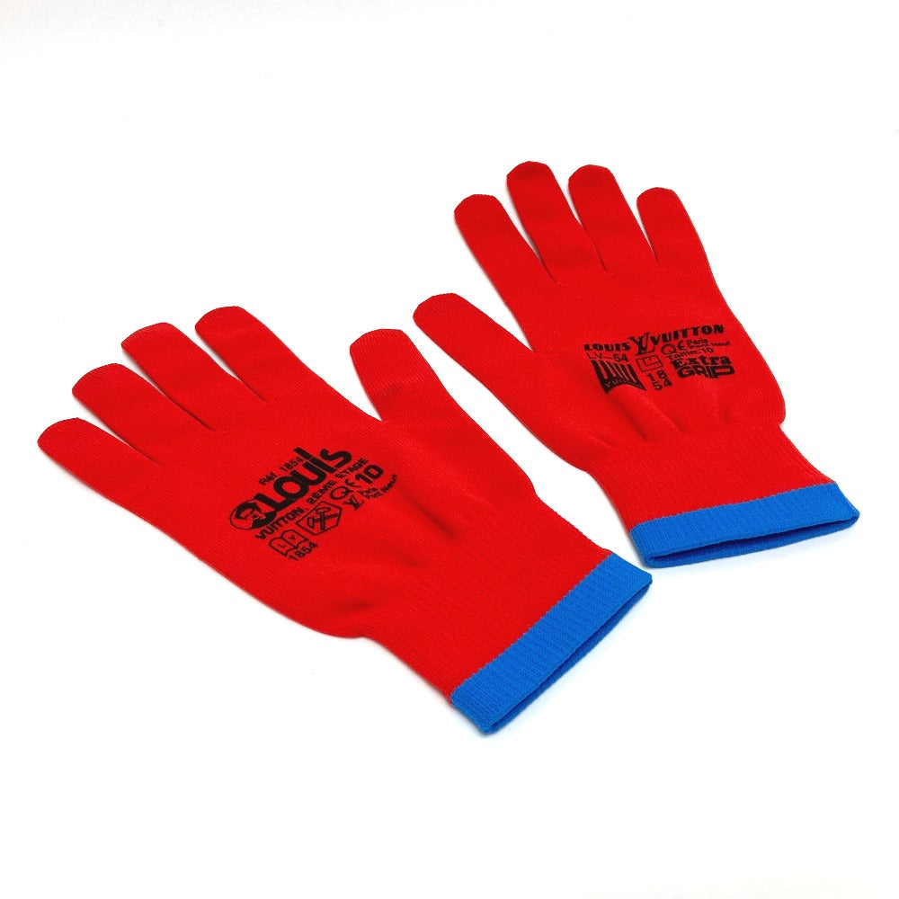 LOUIS VUITTON gloves MP2336 Nylon Red Gon RGB mens