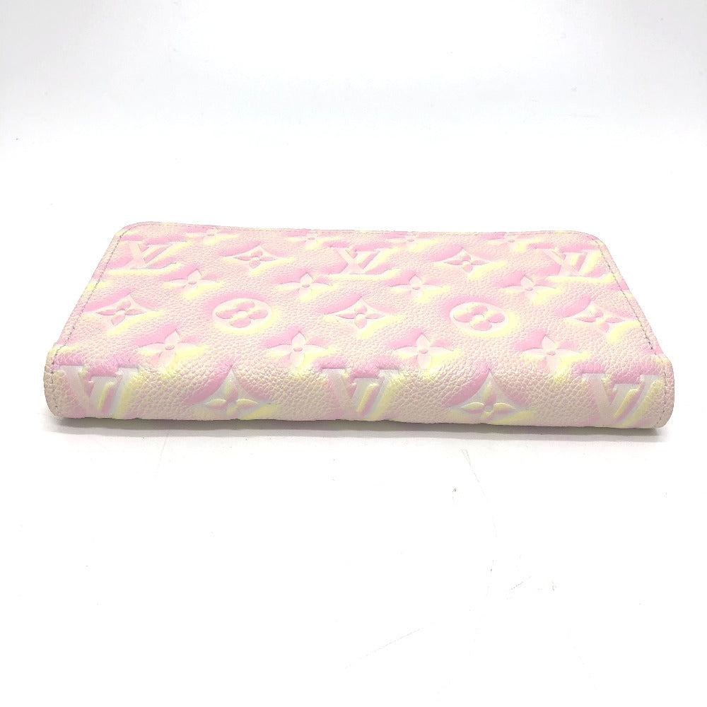 LOUIS VUITTON Long Wallet Purse M81299 Monogram Ann Platt Leather pink Monogram Ann Platt Wallet Women