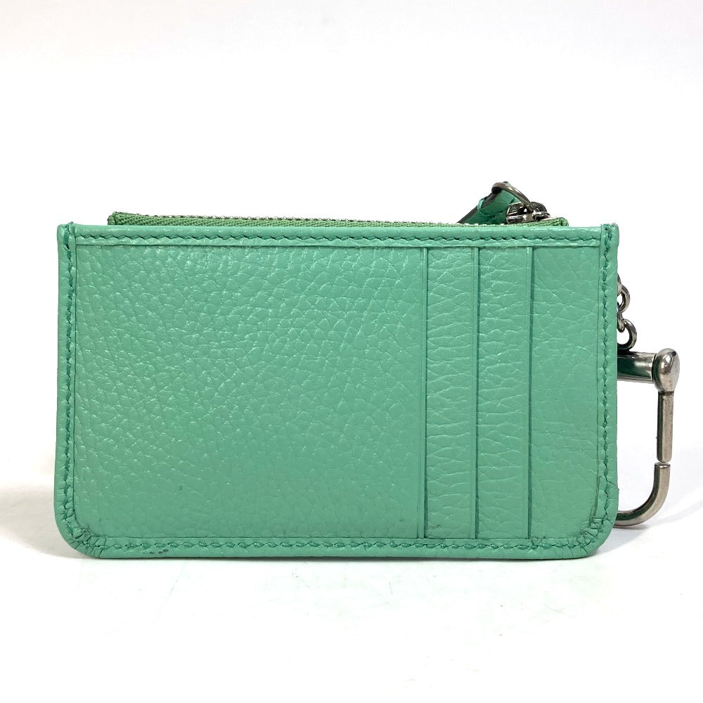 GUCCI Coin case 701070 leather Green type GG Marmont Women