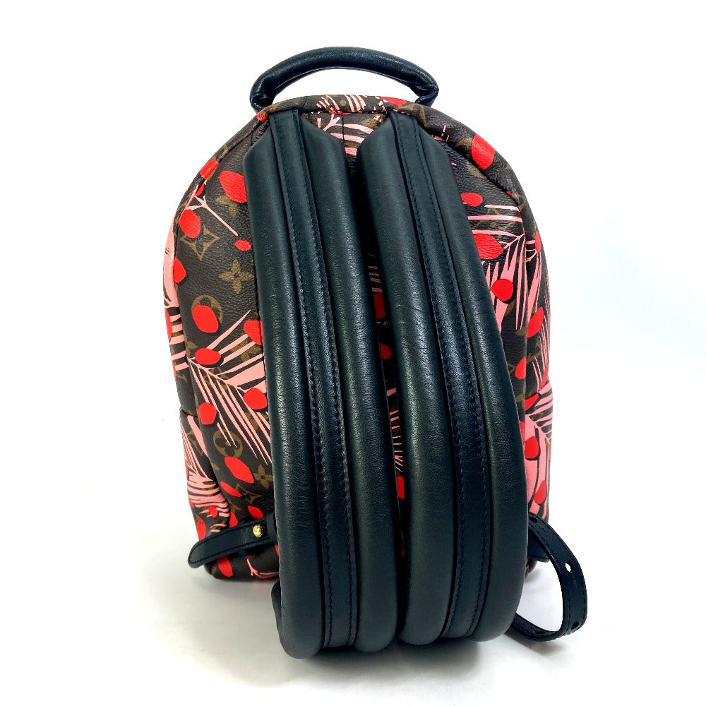 LOUIS VUITTON Backpack M41981 Monogram canvas Brown x Pink x Red Monogram Palm Springs PM Women
