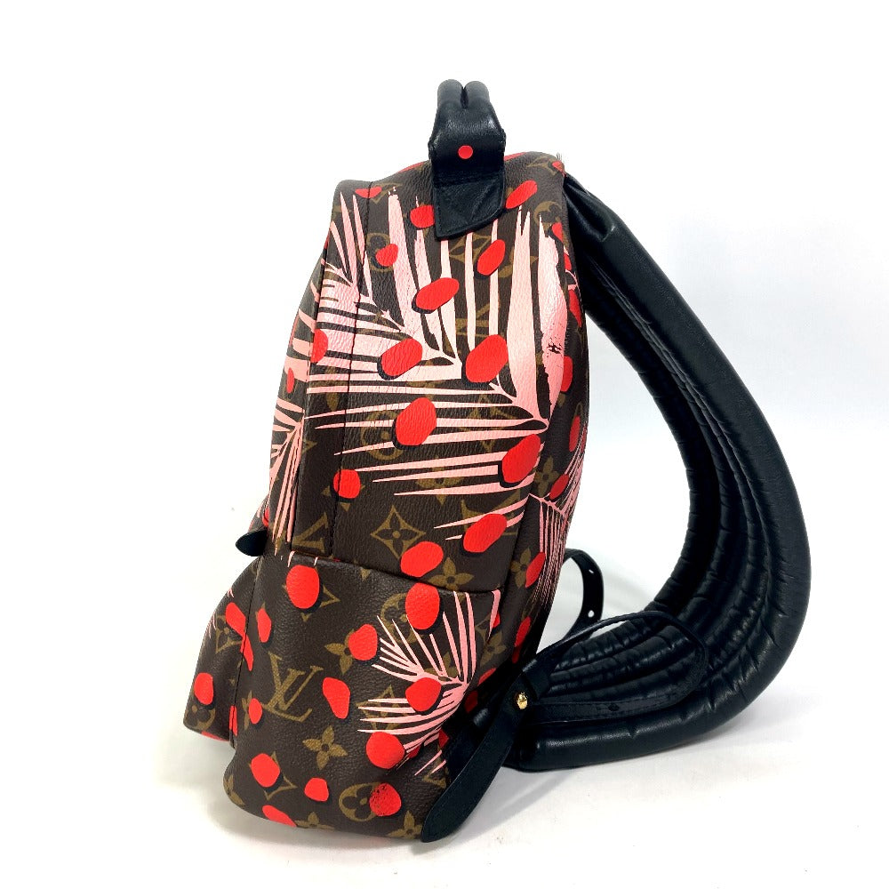 LOUIS VUITTON Backpack M41981 Monogram canvas Brown x Pink x Red Monogram Palm Springs PM Women