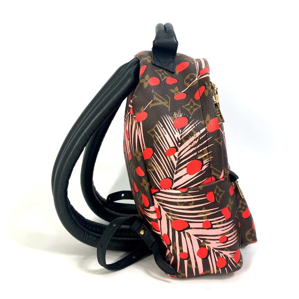 LOUIS VUITTON Backpack M41981 Monogram canvas Brown x Pink x Red Monogram Palm Springs PM Women