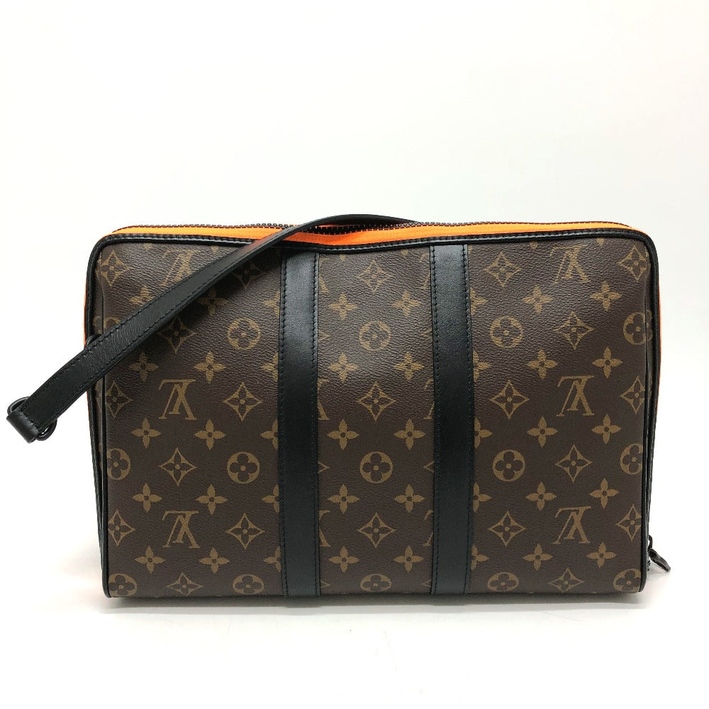LOUIS VUITTON Handbag M80130 Monogram canvas Brown Monogram LV Friends Keepall pouch mens