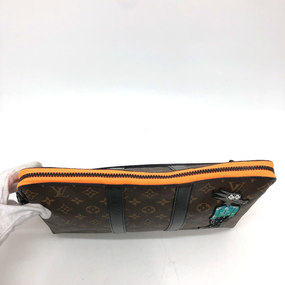 LOUIS VUITTON Handbag M80130 Monogram canvas Brown Monogram LV Friends Keepall pouch mens