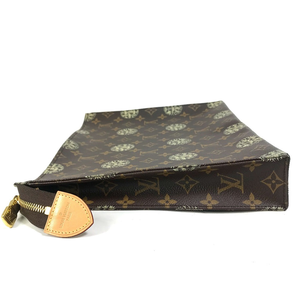 LOUIS VUITTON Clutch bag M41513 Monogram canvas Brown Monogram Christopher Nemeth Rope Pochette Voyage mens